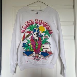 VINTAGE!! 1980’s Bud Light Sweatshirt